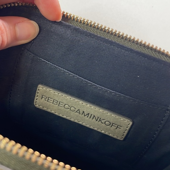 Rebecca Minkoff Sage Green Embellished Jewels Leather Box Bag - Picture 8 of 10